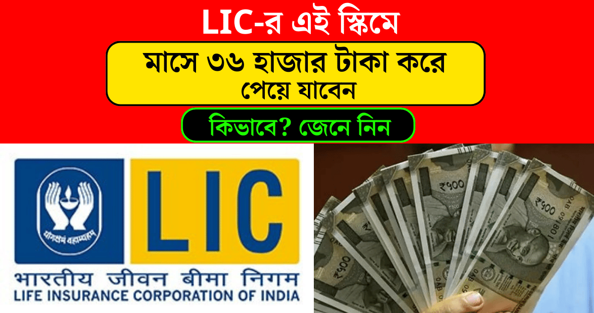 in this LIC scheme 2022 You will get 36 thousand rupees per month