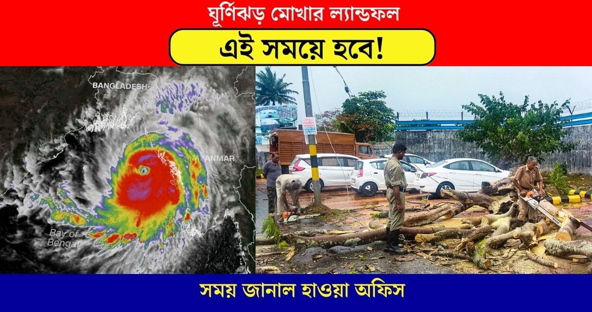 Cyclone Mocha Landfall Timing announced