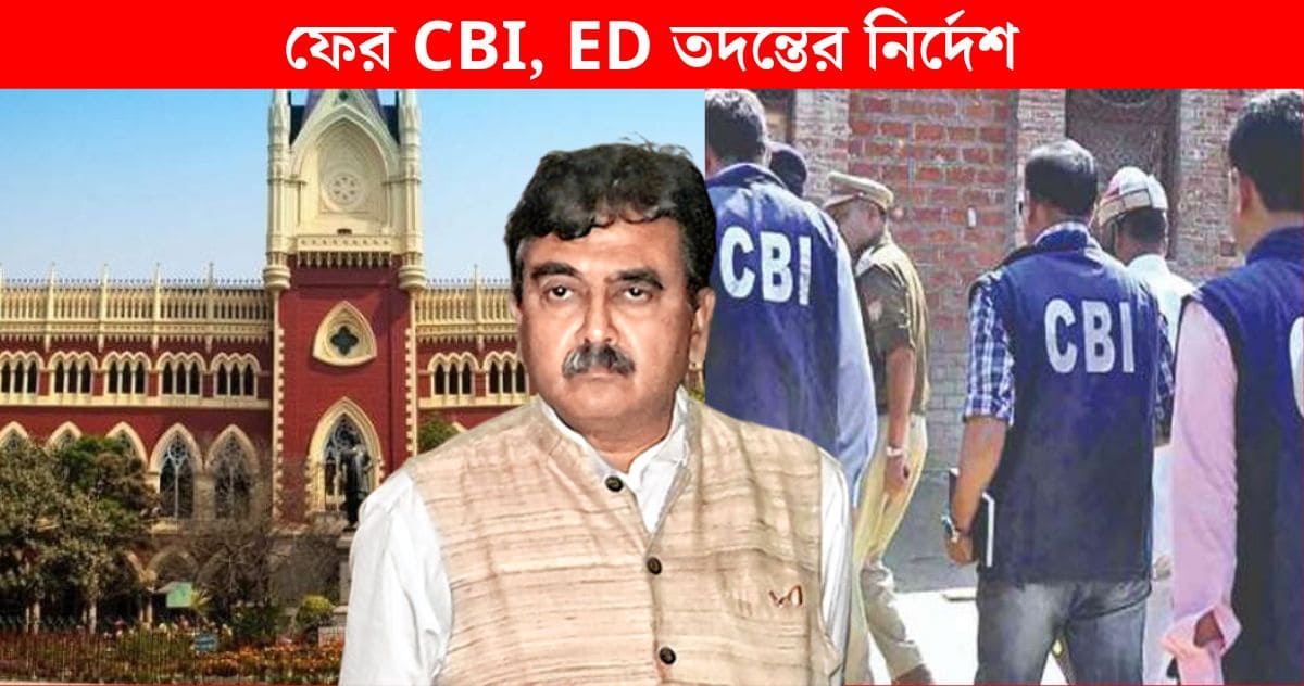 Calcutta High Cour Justice Abhijit Gangopadhyay ordered CBI, ED investigation again